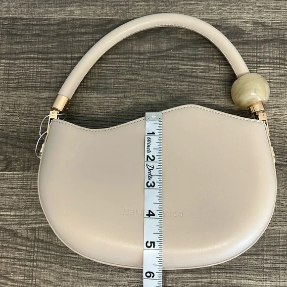 Melie Bianco Jennie Recycled Vegan Crossbody Bag | In Cream ✨ - Picture 10 of 10